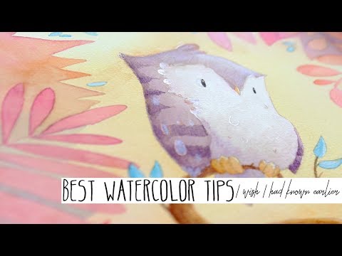 Best Watercolor Tips I Wish I Had Known Two Decades Ago - Популярные видеоролики!