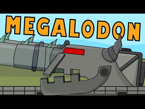 Мегалодон - История битвы в море Мультики про танки - Популярные видеоролики!