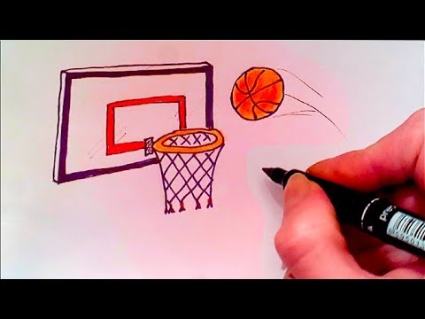 Игра Баскетбол, Мяч летит в кольцо - Популярные видеоролики!
