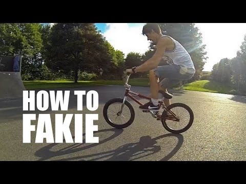 How to fakie BMX (Как сделать фэйки на BMX, MTB) | Школа BMX Online #8 Дима Гордей - Популярные видеоролики!