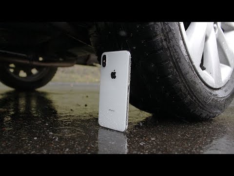 iPhone X vs CAR - Популярные видеоролики!
