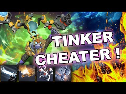 Dota 2 Cheater - TINKER with AUTO Dagon, Hex + MORE SCRIPTS!!! - Популярные видеоролики!