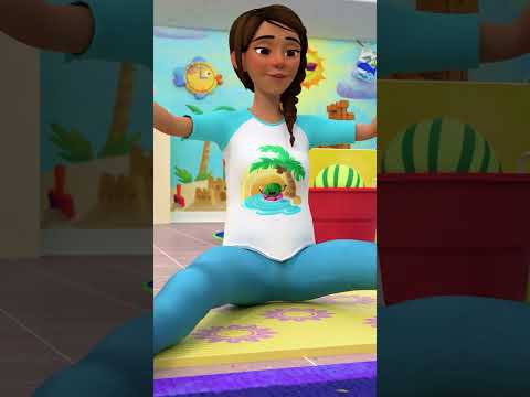 Yoga Stretches for Babies! Let's Move with #CoComelon #shorts - Популярные видеоролики!