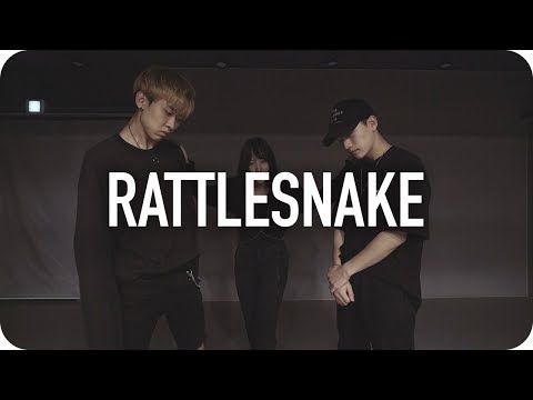 Rattlesnake - Tsar B / Woonha Park Choreography - Популярные видеоролики!