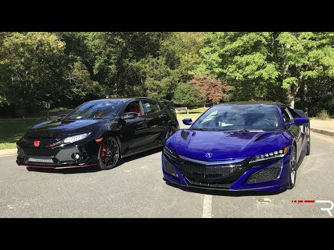 The Civic Type R & NSX Both Prove Honda Is Back! But Which Is More Fun? - Популярные видеоролики!