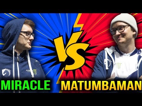 Miracle vs Matumbaman - Nice Try Dude! - Популярные видеоролики!