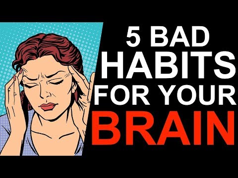 5 Bad Habits That Damage Your Brain - Популярные видеоролики!