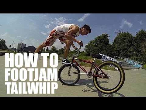 How to footjam tailwhip (Как сделать Футджем Тейлвип на BMX, MTB) | Школа BMX Online #5 - Популярные видеоролики!