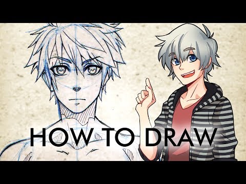 【HOW TO DRAW】 Male Manga Character - Популярные видеоролики!