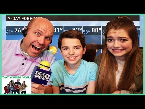 What Did You Say? Speech Breaker - FAMiLY GAME NiGHT / That YouTub3 Family I Family Channel - Популярные видеоролики!