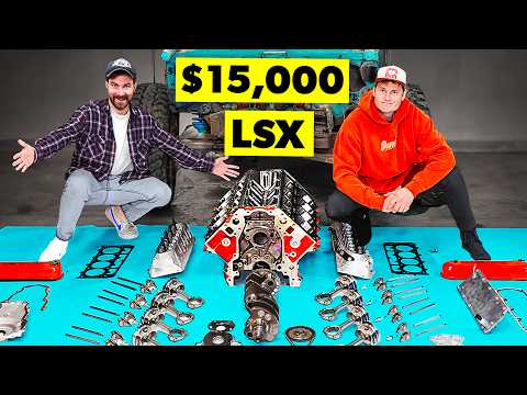 Tearing Apart a $15,000 Chevy LSX Engine - Популярные видеоролики!