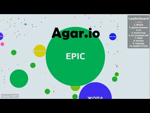 Эпичные баталии в агарио/Epic battle in agario - Популярные видеоролики!