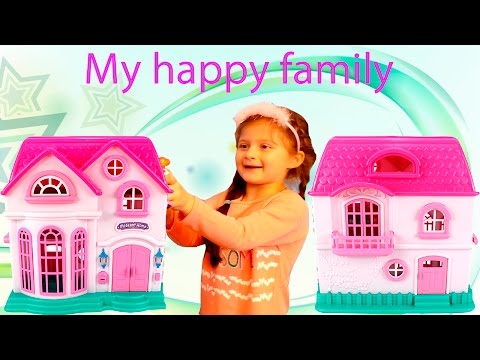 Игрушечный домик / Кукольный домик / Игры для девочек / Большой игрушечный дом / Игрушечная мебель - Популярные видеоролики!