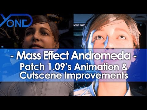 Mass Effect Andromeda Patch 1.09 Animation & Cutscene Improvements - Популярные видеоролики!