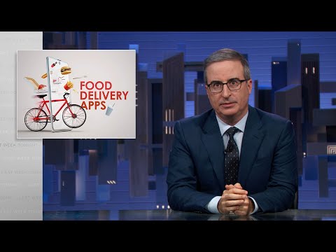Food Delivery Apps: Last Week Tonight with John Oliver (HBO) - Популярные видеоролики!