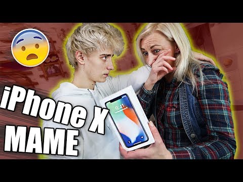 НЕОЖИДАННО ПОДАРИЛ МАМЕ iPHONE X ! айфон 10 - Популярные видеоролики!