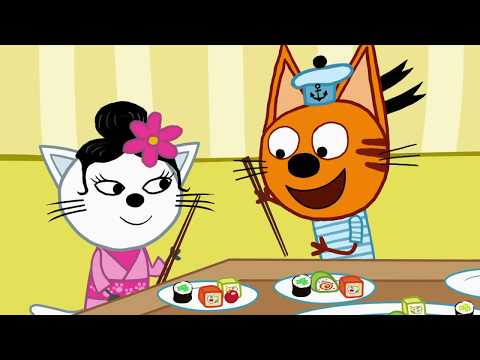 Три кота | Заморские гости | Серия 111 | Мультфильмы для детей - Популярные видеоролики!
