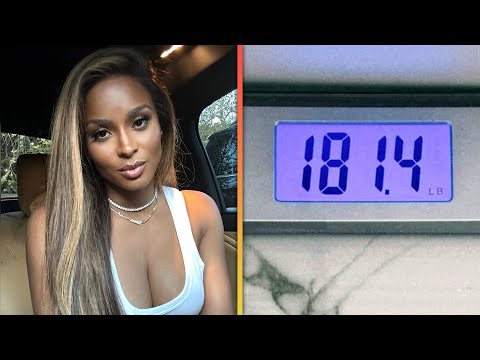 Ciara Shares Her Weight on Scale as She's Trying to Lose 70 Pounds - Популярные видеоролики!