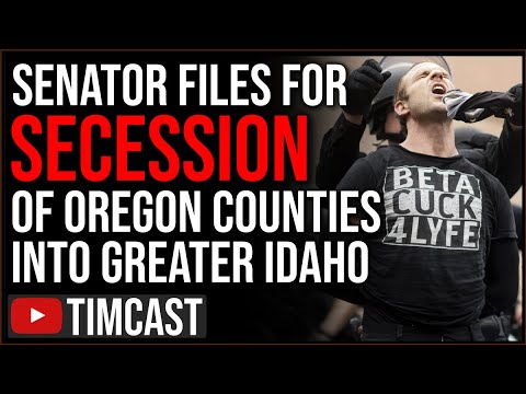 Senator Files For OREGON SECESSION, State Could RIP IN HALF As Other States Prep Secession As Well - Популярные видеоролики!