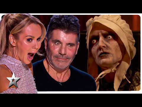 Scary Magic! Auditions That Left The Judges SPOOKED on Got Talent! - Популярные видеоролики!