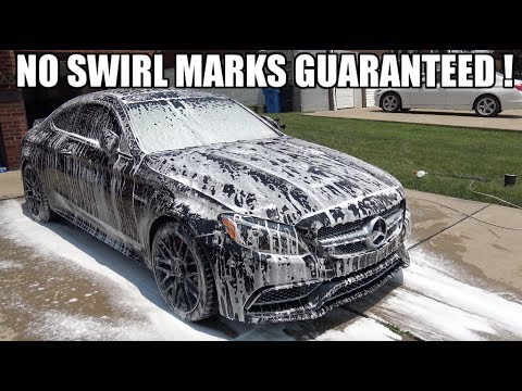 How To Properly Wash AND Dry Your Car WITHOUT Touching it! (No Swirl Marks) - Популярные видеоролики!