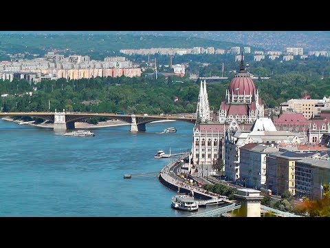 БУДАПЕШТ Красивый город! Вид с горы Геллерт и небольшой обзор номера в отеле. Венгрия - Популярные видеоролики!