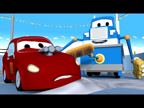 Заливочная машина - Трансформер Карл в Автомобильный Город 🚚 ⍟ детский мультфильм - Популярные видеоролики!