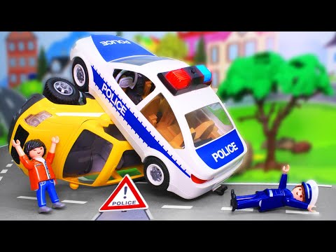 New Cartoons With Cars for Kids - Escape from Prison - Police Car | Cars Toy Adventure Story - Популярные видеоролики!
