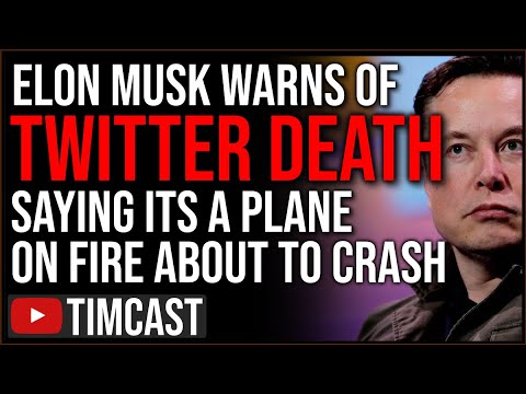Elon Musk Warns TWITTER ABOUT TO DIE, Says Its A Plane Crashing, Corporate Press COVERS UP FBI PsyOp - Популярные видеоролики!