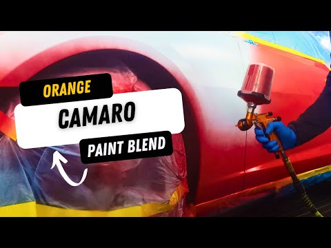 Reviving an Orange Camaro with a Perfect Color Match - Популярные видеоролики!