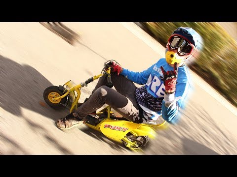 Puky-Roller mit Benzinmotor selber bauen! | 60km/h - Популярные видеоролики!