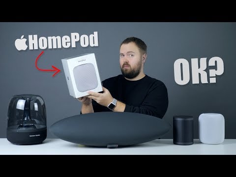 HomePod - умная колонка от Apple: эпичная распаковка и сравнение с B&W, B&O, H/K... - Популярные видеоролики!