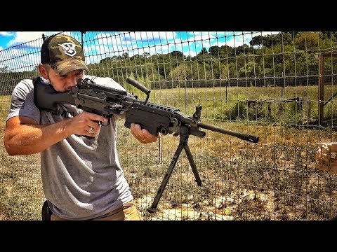 Пулемет M249 SAW пилит доску | Разрушительное ранчо | Перевод Zёбры - Популярные видеоролики!