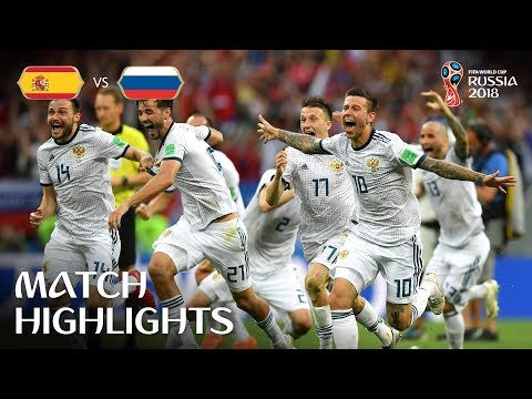 Spain v Russia | 2018 FIFA World Cup | Match Highlights - Популярные видеоролики!