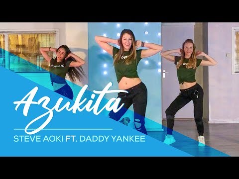 Azukita - Easy Fitness Dance - Daddy Yankee - Steve Aoki - Elvis Crespo - Zumba - Baile - Популярные видеоролики!