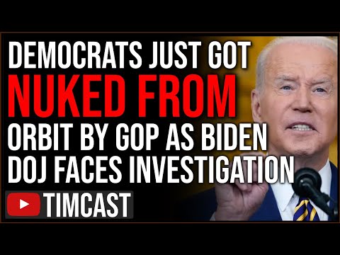 GOP Just NUKED Dems FROM ORBIT, New Investigation In Biden DOJ Sparks FURY Among Corrupt Democrats - Популярные видеоролики!