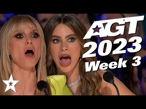 America's Got Talent 2023 All AUDITIONS | Week 3 - Популярные видеоролики!