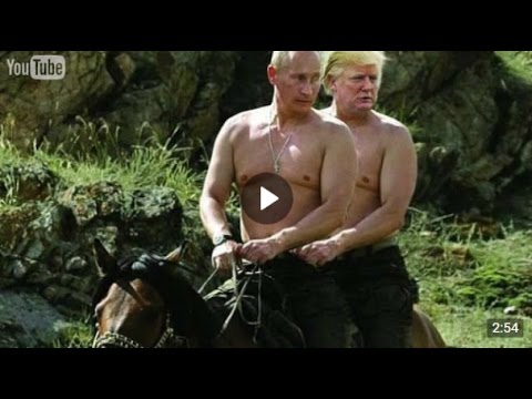 Клип про Путина и Трампа собрал миллионы просмотров. - Популярные видеоролики!