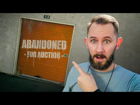 Unboxing 10 MYSTERY Products From an ABANDONED Storage Unit! - Популярные видеоролики!