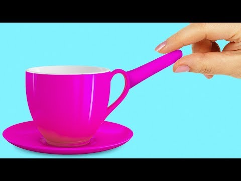 20 COOL CRAFTING LIFE HACKS WITH CUPS AND PLATES - Популярные видеоролики!