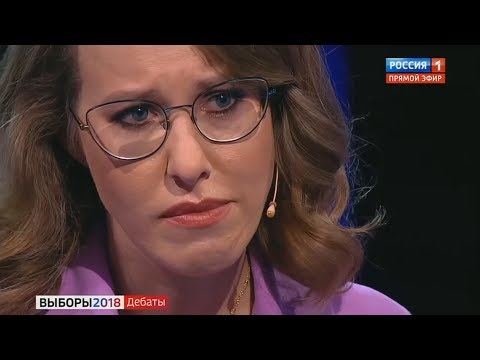 Жириновский довёл Собчак до слёз на дебатах - Популярные видеоролики!