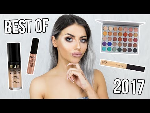 THE BEST MAKEUP OF 2017 / YEARLY FAVOURITES - HAPPY NEW YEAR YO - Популярные видеоролики!