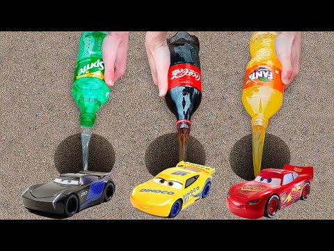 Experiment Cars Toys vs Coca Cola. Getting Frozen and Unfrozen Car | Video for Kids - Популярные видеоролики!