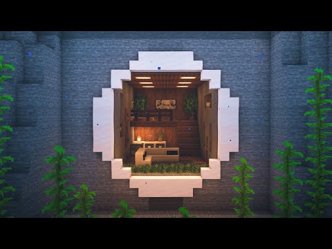 Minecraft | How to Build an Underwater Mountain House - Популярные видеоролики!