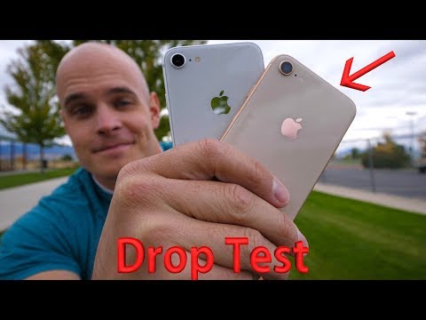 iPhone 8 DROP TEST!! - 'Most Durable Glass' Ever? - Популярные видеоролики!
