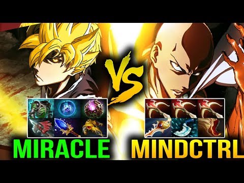 Miracle- Invoker VS Mindcontrol Kunkka - EPIC WTF MATCHUP Dota 2 - Популярные видеоролики!