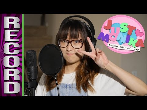 Recording JUST MONIKA: A DDLC Song! - Популярные видеоролики!