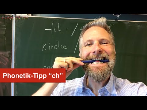 Deutsch lernen mit Flüchtlingen - Phonetik-Tipp -ch - Популярные видеоролики!