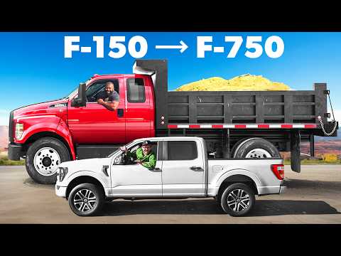 Testing EVERY Ford Truck (F150 - F750) - Популярные видеоролики!