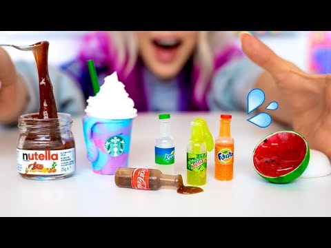 Making The SMALLEST Slime In The World! How To Make DIY Miniature Food Slime - Популярные видеоролики!
